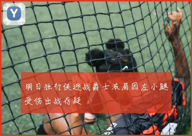 明日独行侠迎战爵士浓眉因左小腿受伤出战存疑